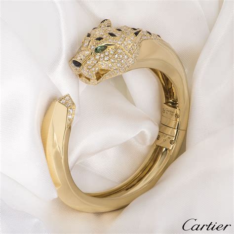 cartier panthere bracelet cuir|cartier panthere diamond bracelet.